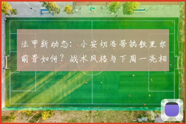 法甲新动态：小安切洛蒂执教里尔前景如何？战术风格与下周一亮相看点解析